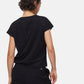 T-Shirt Manica Corta Donna Liu Jo Logo Strass Eco Line TA6164JS870