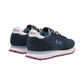 Sneakers Basse Donna Sun68 Stile Running, Nylon E Suede, Logo Ricamato Ally Solid Z46201