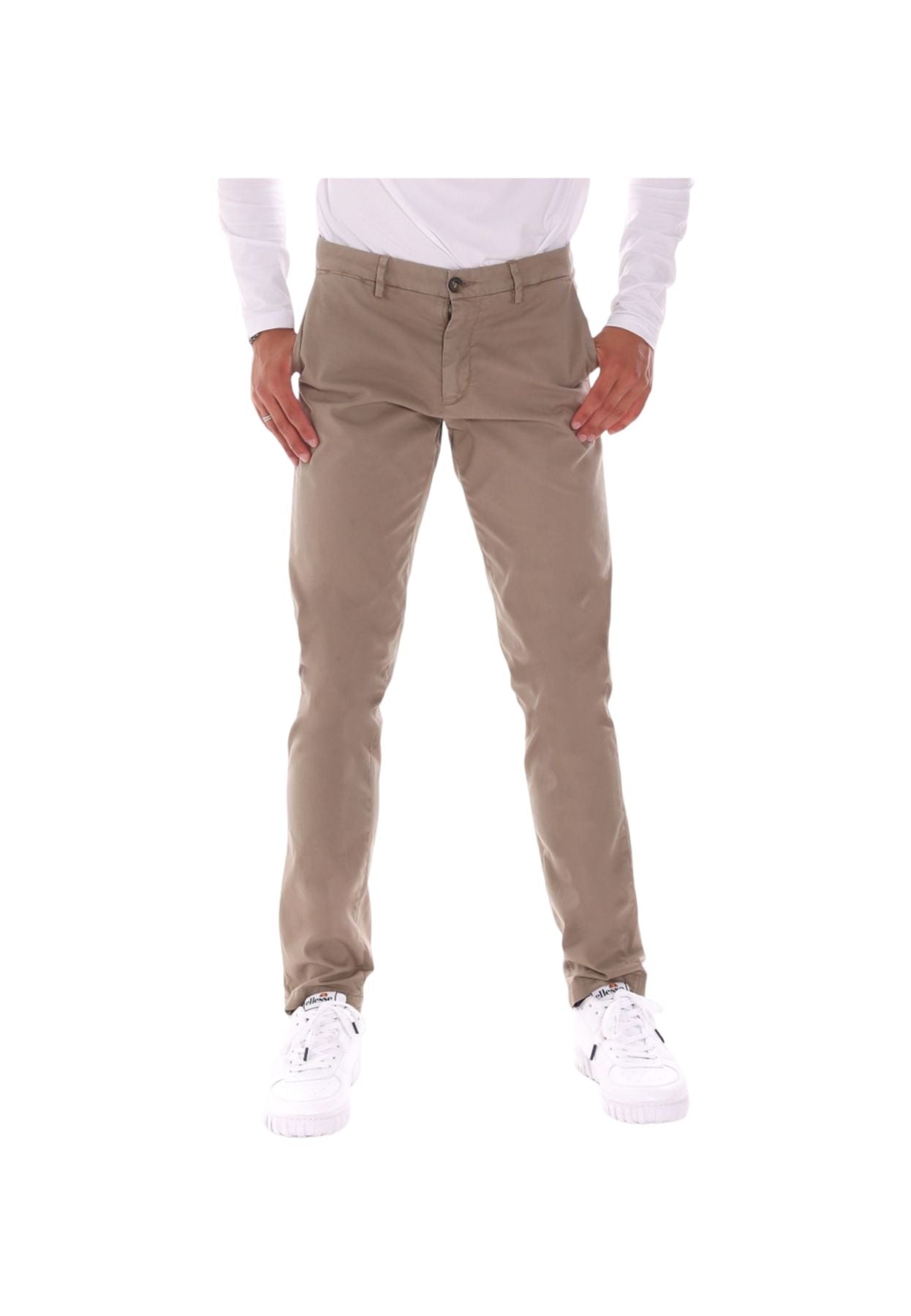 Jeans  Uomo Trussardi  5 Pocket 370 Close Light Canvas Stretch 52J00007-1Y000199