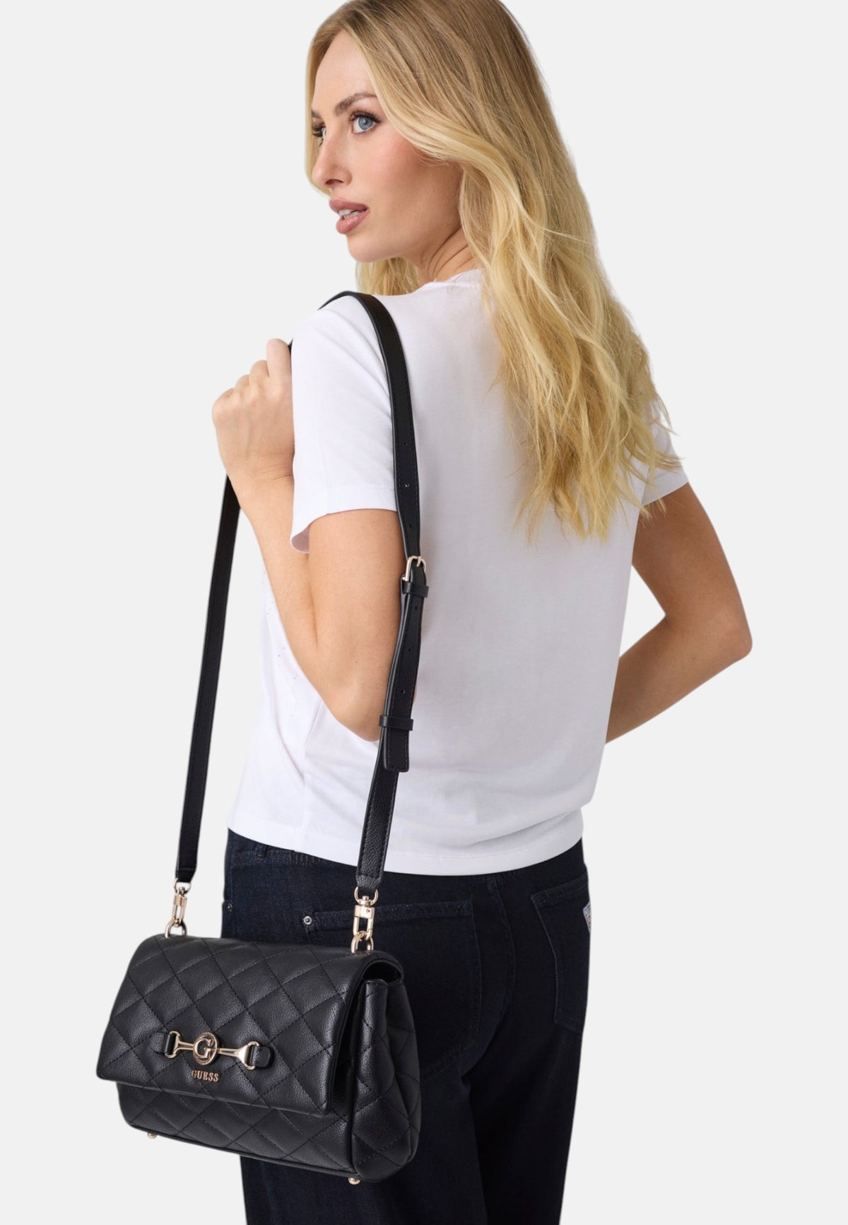 Borsa A Spalla Donna Guess Flap Shoulder Bag Frances HWQG2241190