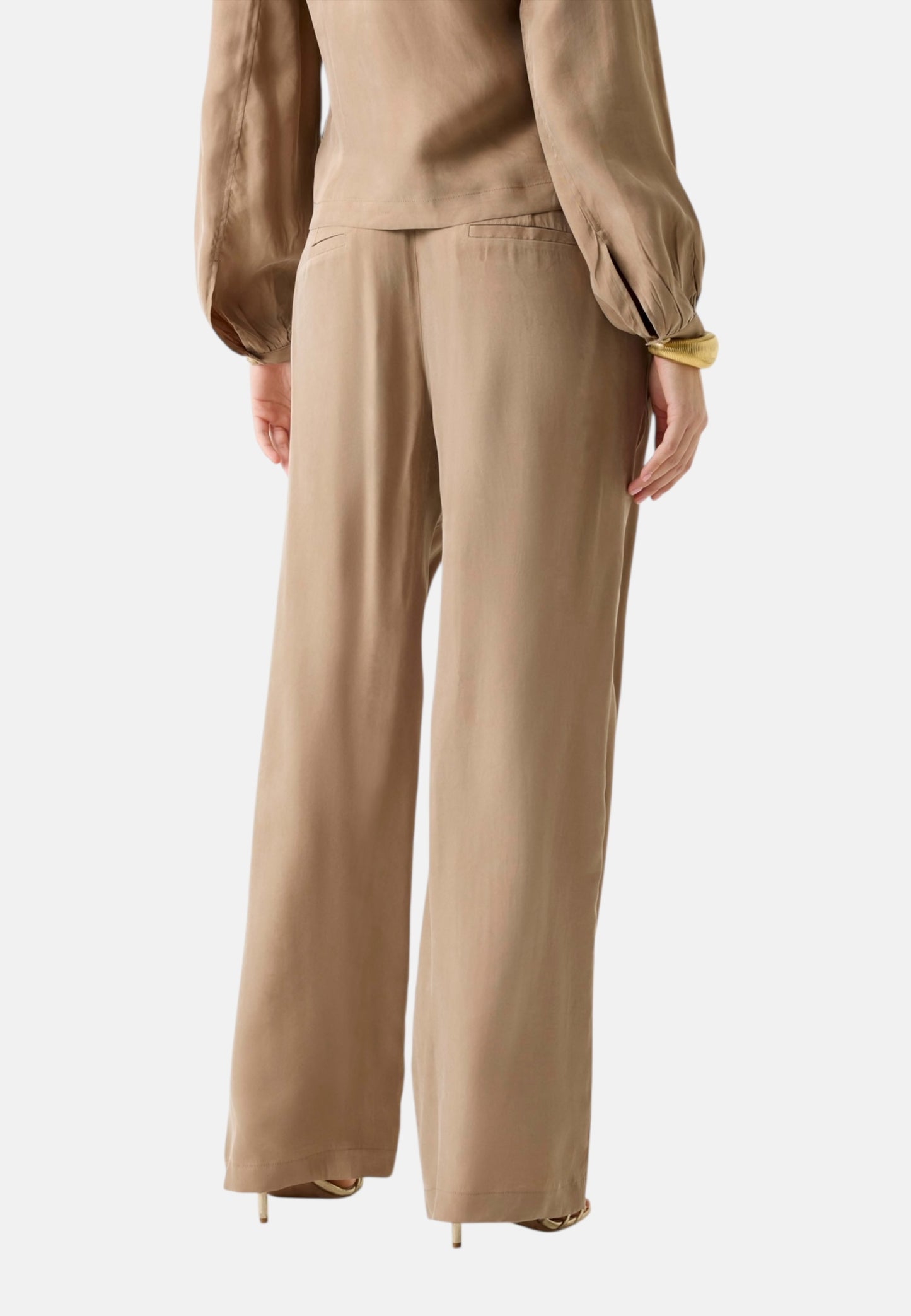 Pantaloni Straight Leg Donna Guess  Dalia Fluid Jogger W6GB07W1781