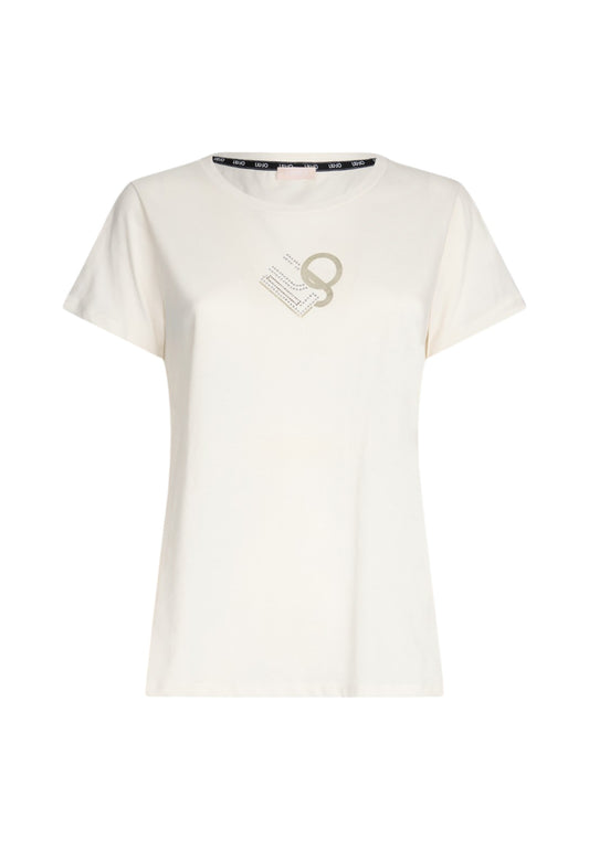 T-Shirt Manica Corta Donna Liu Jo  LiuJo Foiled