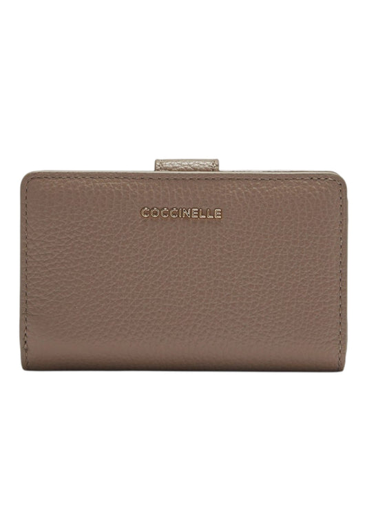 Portafoglio Con Patta Donna Coccinelle Piccolo Metallic Soft E2MW511E701