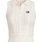 Maglione A Girocollo Donna Tommy Jeans  Tjw Gmd Cable Polo DW0DW22318