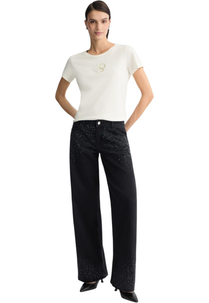 T-Shirt Manica Corta Donna Liu Jo  LiuJo Foiled