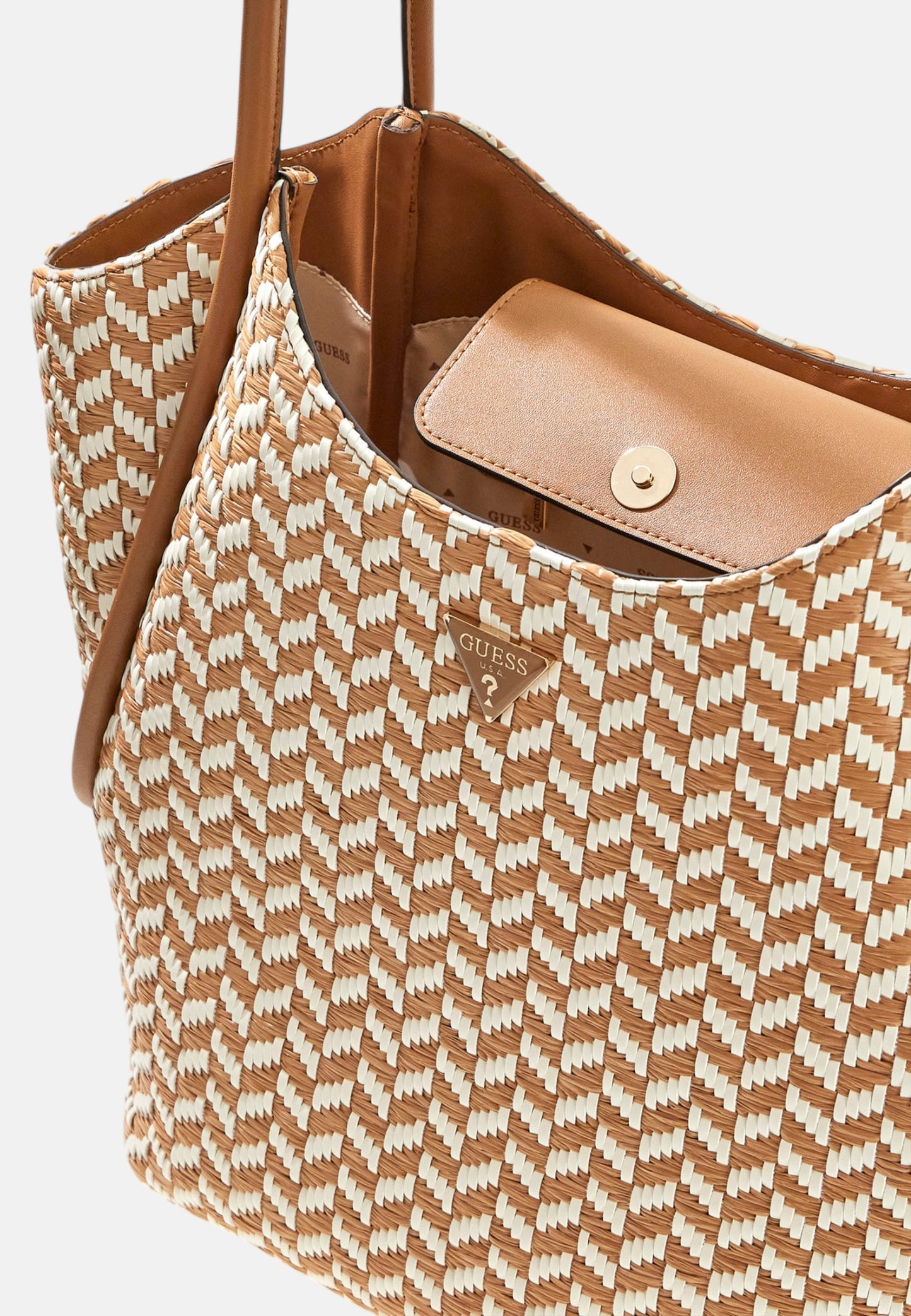 Borsa A Spalla Donna Guess 2 In 1 Tote Tessi HWWG7691230