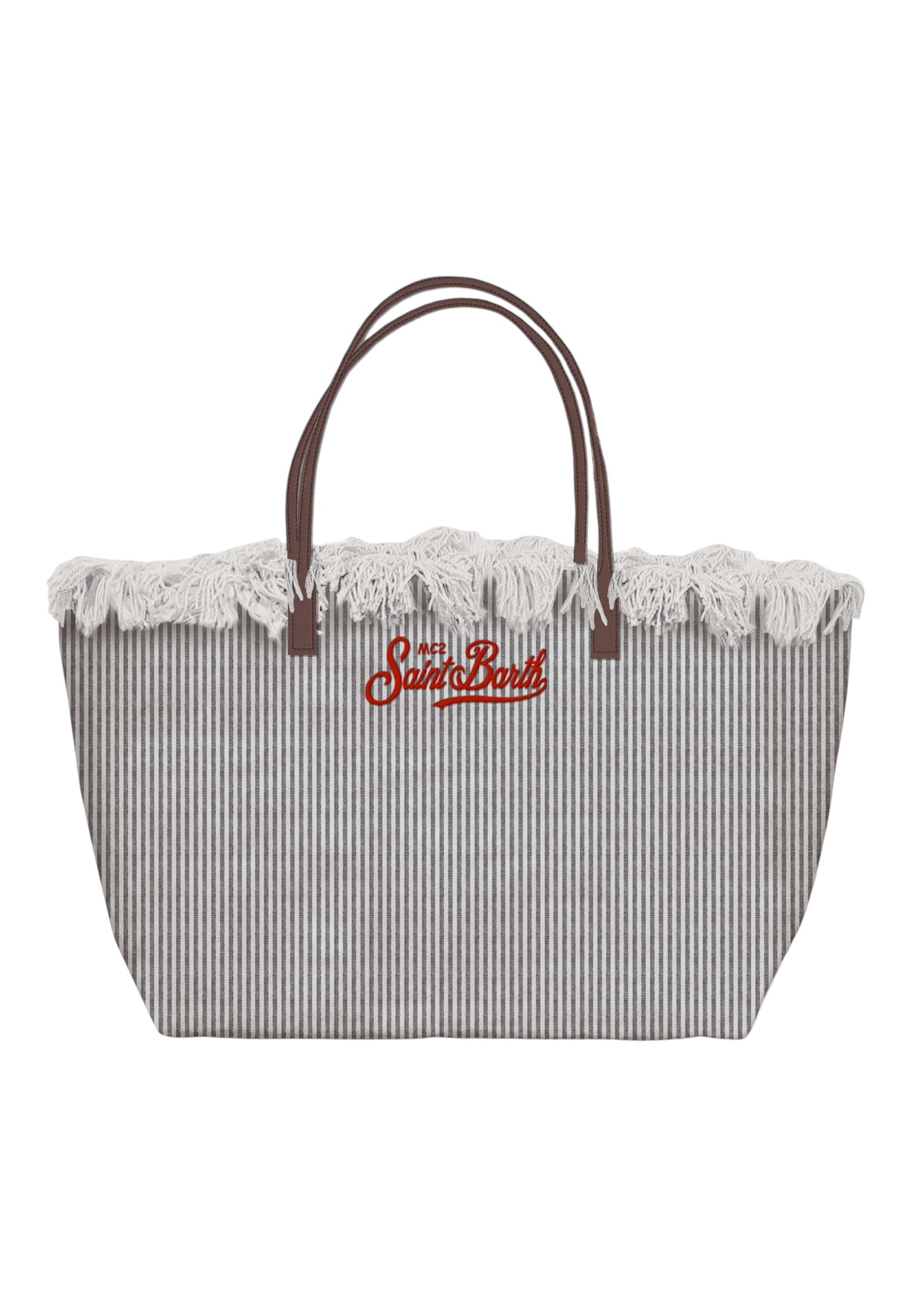 Borsa A Spalla Donna Mc2 Saint Barth Micro Stripes V City Bag Mid Fringe CBMF001