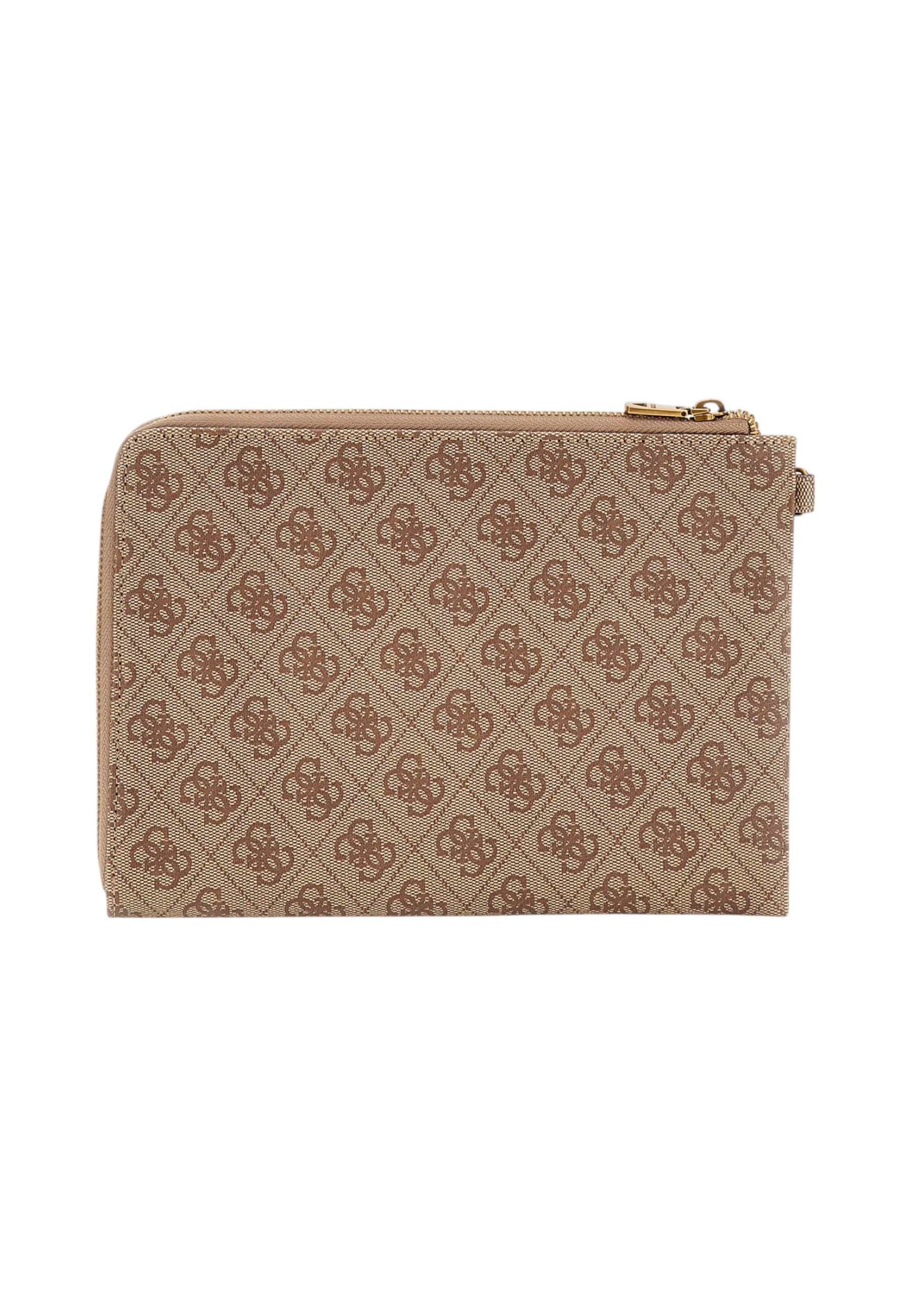Pochette  Uomo Guess Medium Clutch Milano 4G Logo PMBALOP5235