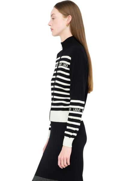 Cardigan  Donna Liu Jo Con Zip  TF5214MS63L