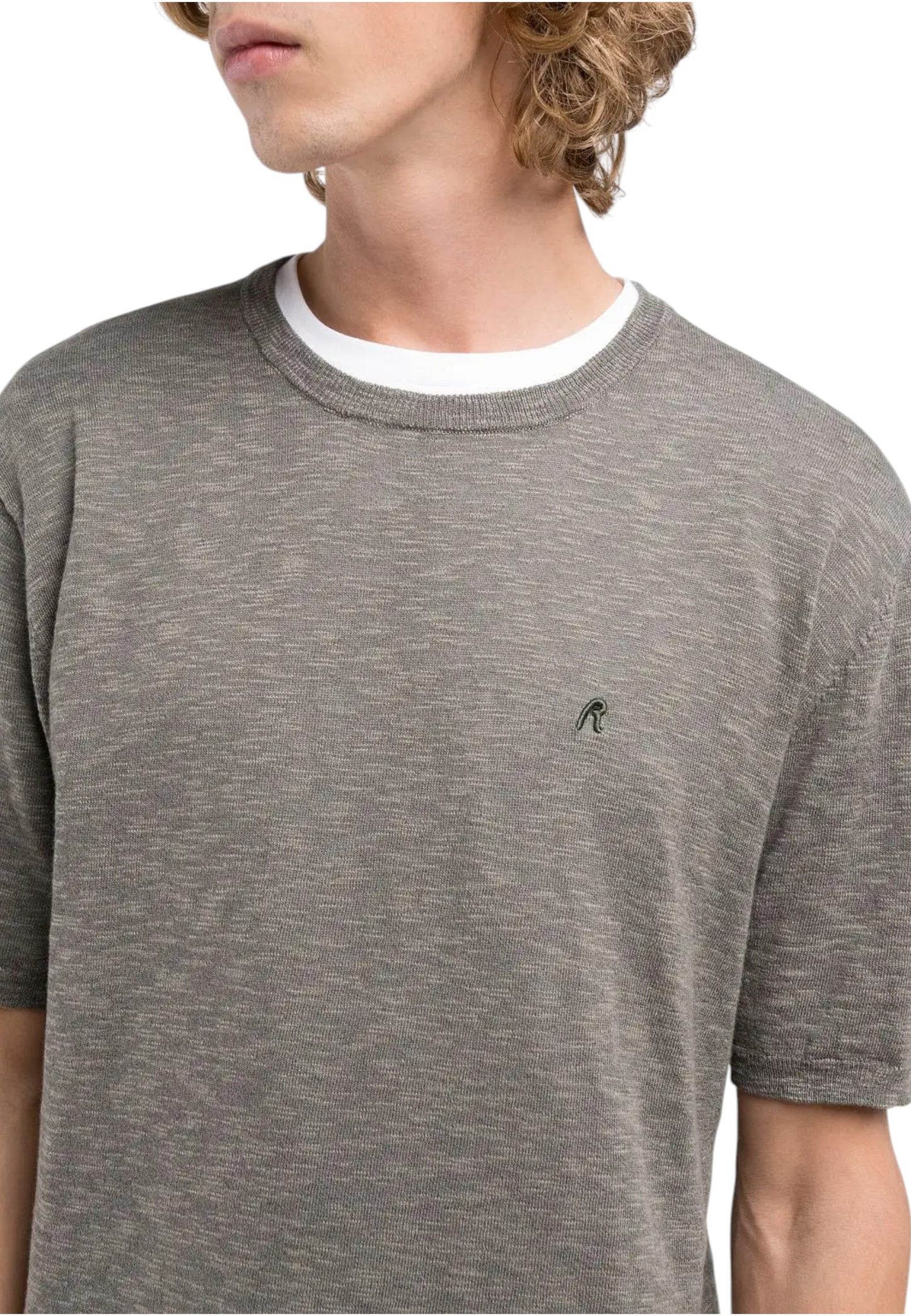 Maglia A Girocollo Uomo Replay Manica Corta