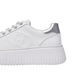 Sneakers Basse Donna Liu Jo In Pelle Con Platform E Logo In Rilievo Elodie 01 BF6059P0102