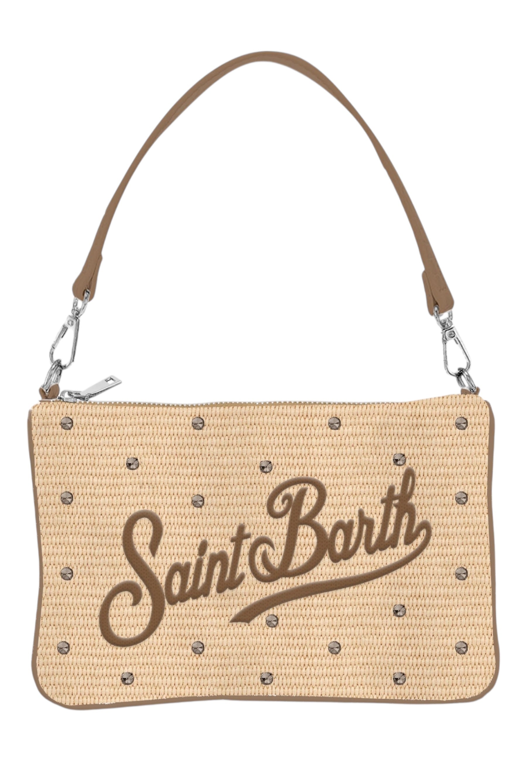 Pochette  Donna Mc2 Saint Barth Strass Parisienne Mini Straw PARM002