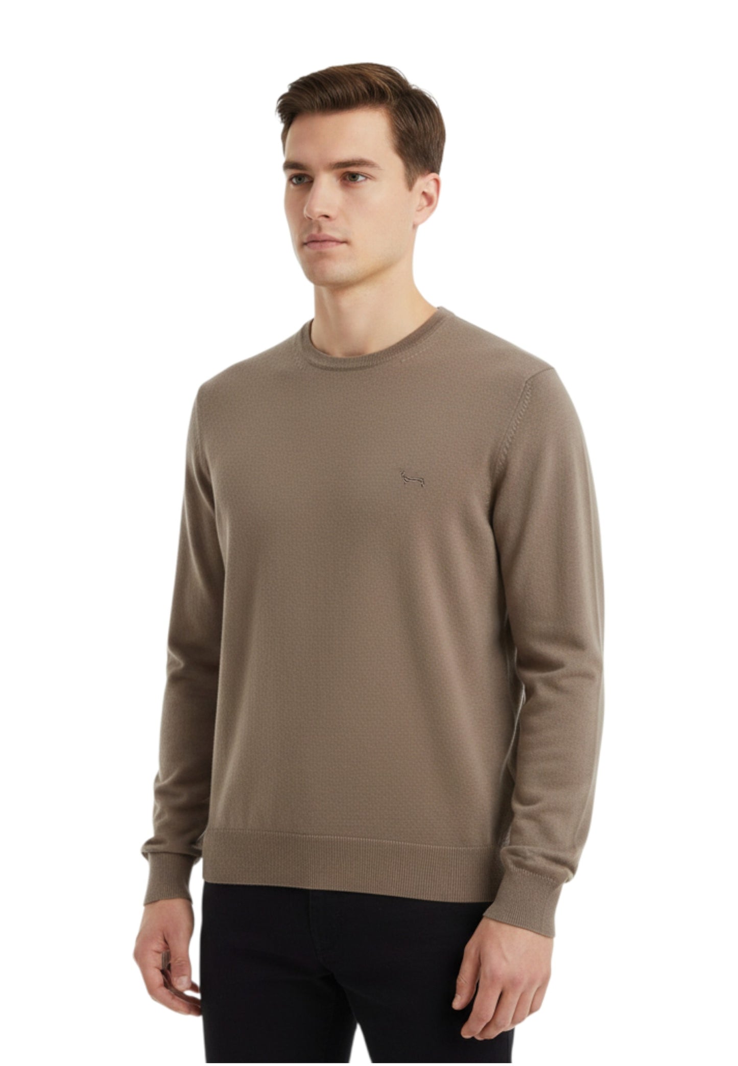Maglione A Girocollo Uomo Harmont & Blaine Basic In Merino  HRP001030478