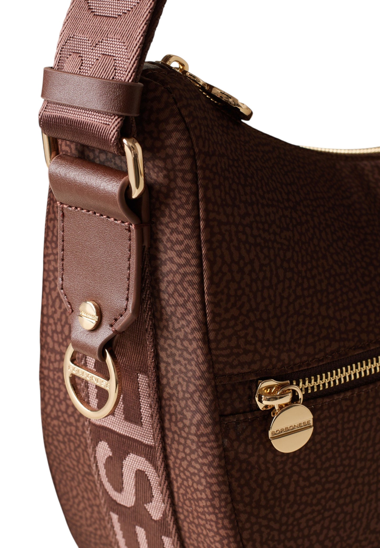 Borsa A Tracolla Donna Borbonese Luna Bag Middle Eco Line 934108I15