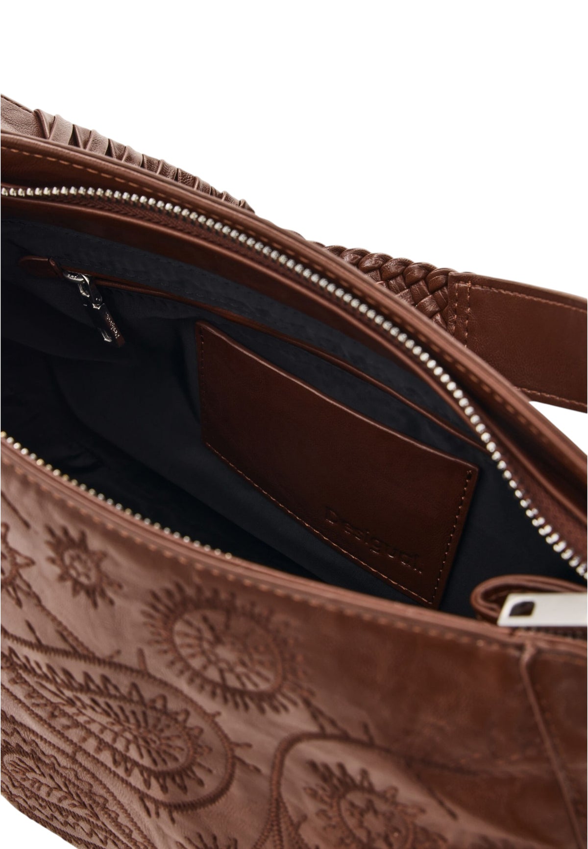 Borsa A Spalla Donna Desigual  Bag Siroco Quincy Camel 26WAXP90