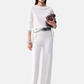 Maglia Scollo A Barca Donna Liu Jo Con Trecce E Strass  TF6189MS63L