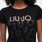 T-Shirt Manica Corta Donna Liu Jo Degrade Eco Line VA6171JS003