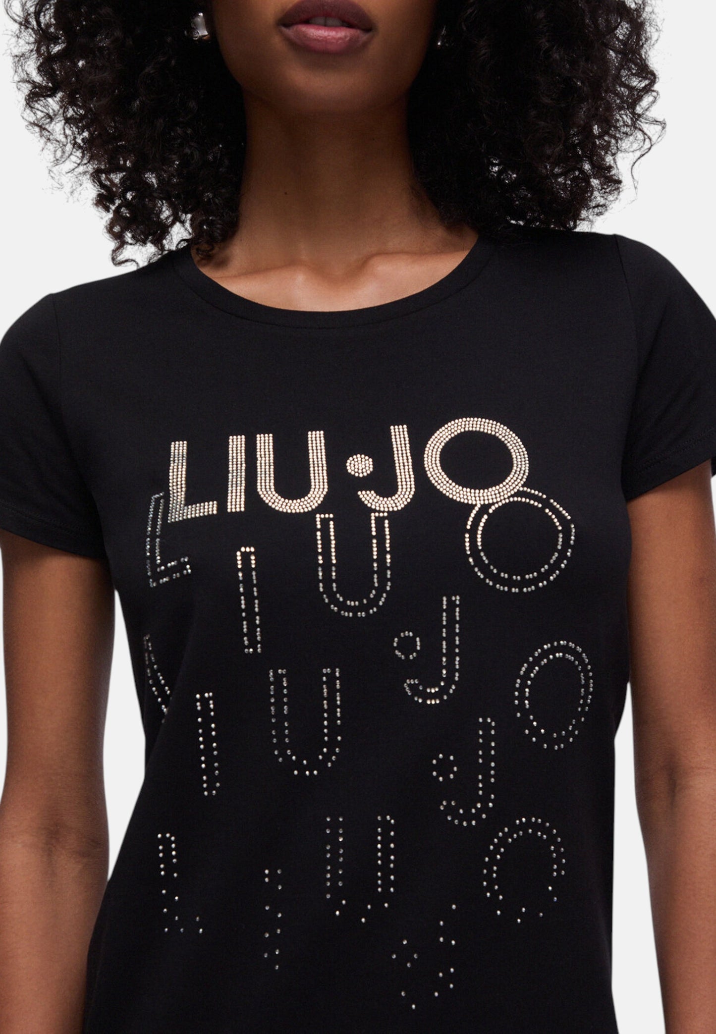 T-Shirt Manica Corta Donna Liu Jo Degrade Eco Line VA6171JS003
