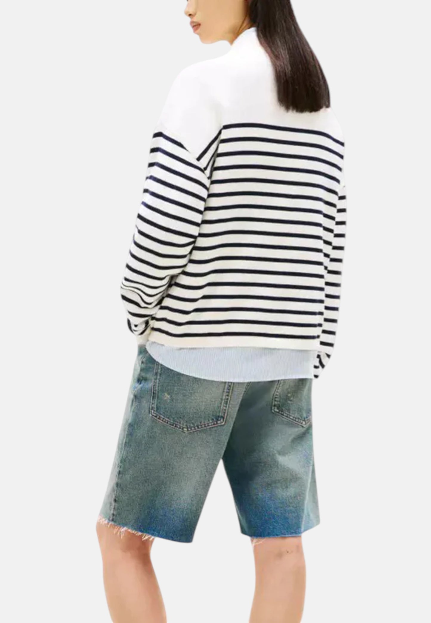 Maglione A Girocollo Donna Tommy Jeans  Tjw Varsity Crew Ne DW0DW22312