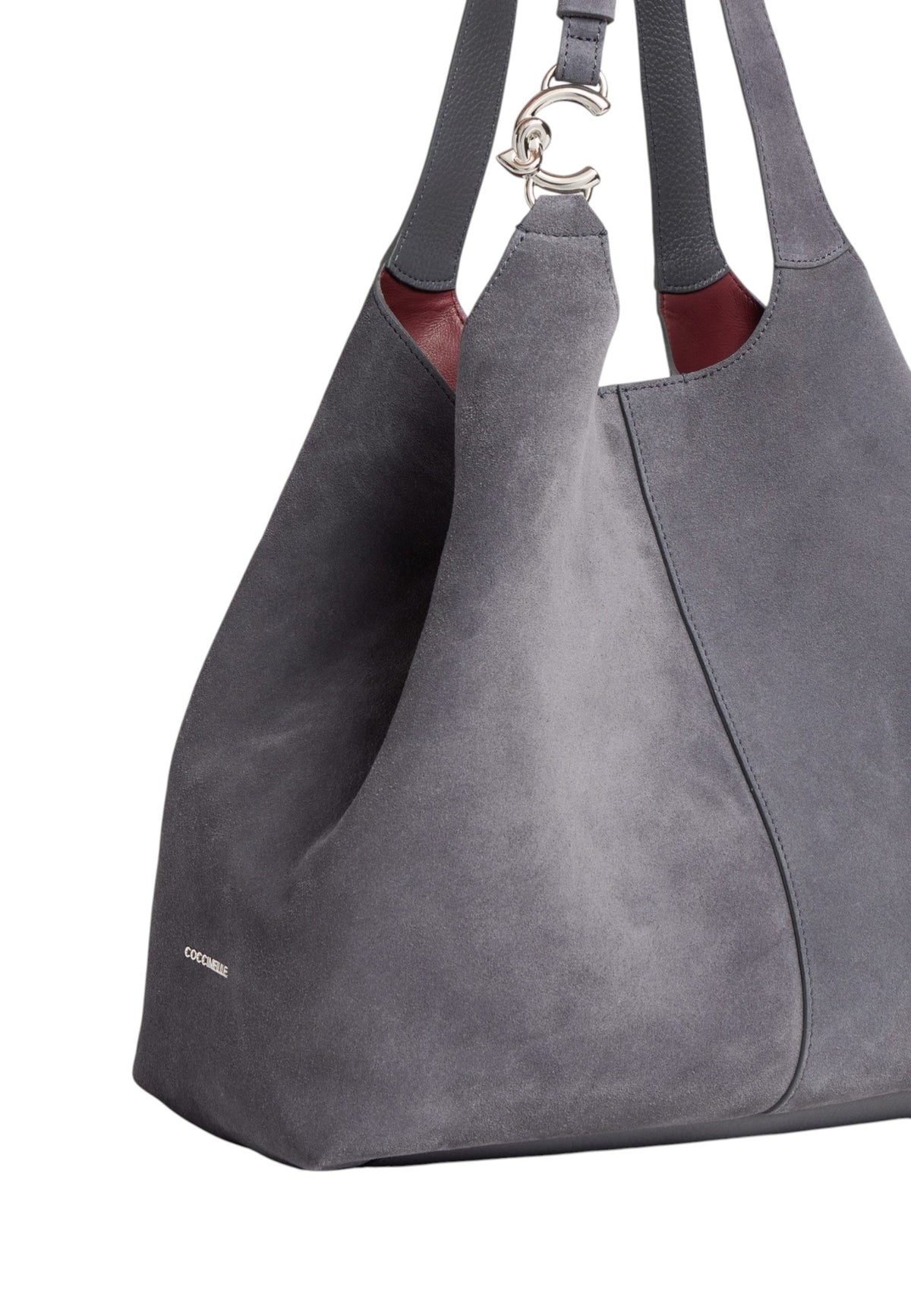 Borsa A Spalla Donna Coccinelle In camoscio, Pelle con grana C-Easy Suede E1THE110101