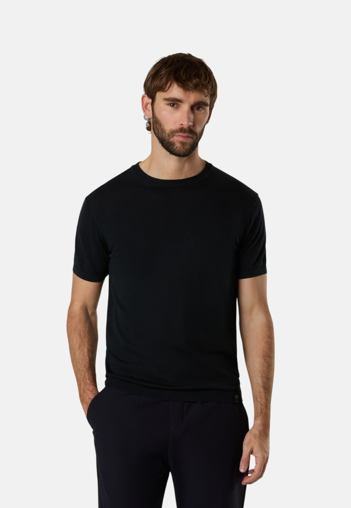 T-Shirt Manica Corta Uomo North Sails In Maglia Fine 14gg  699285