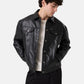 Giacca In Pelle Sintetica Uomo Guess Stile trucker Gj M6YL45W3368