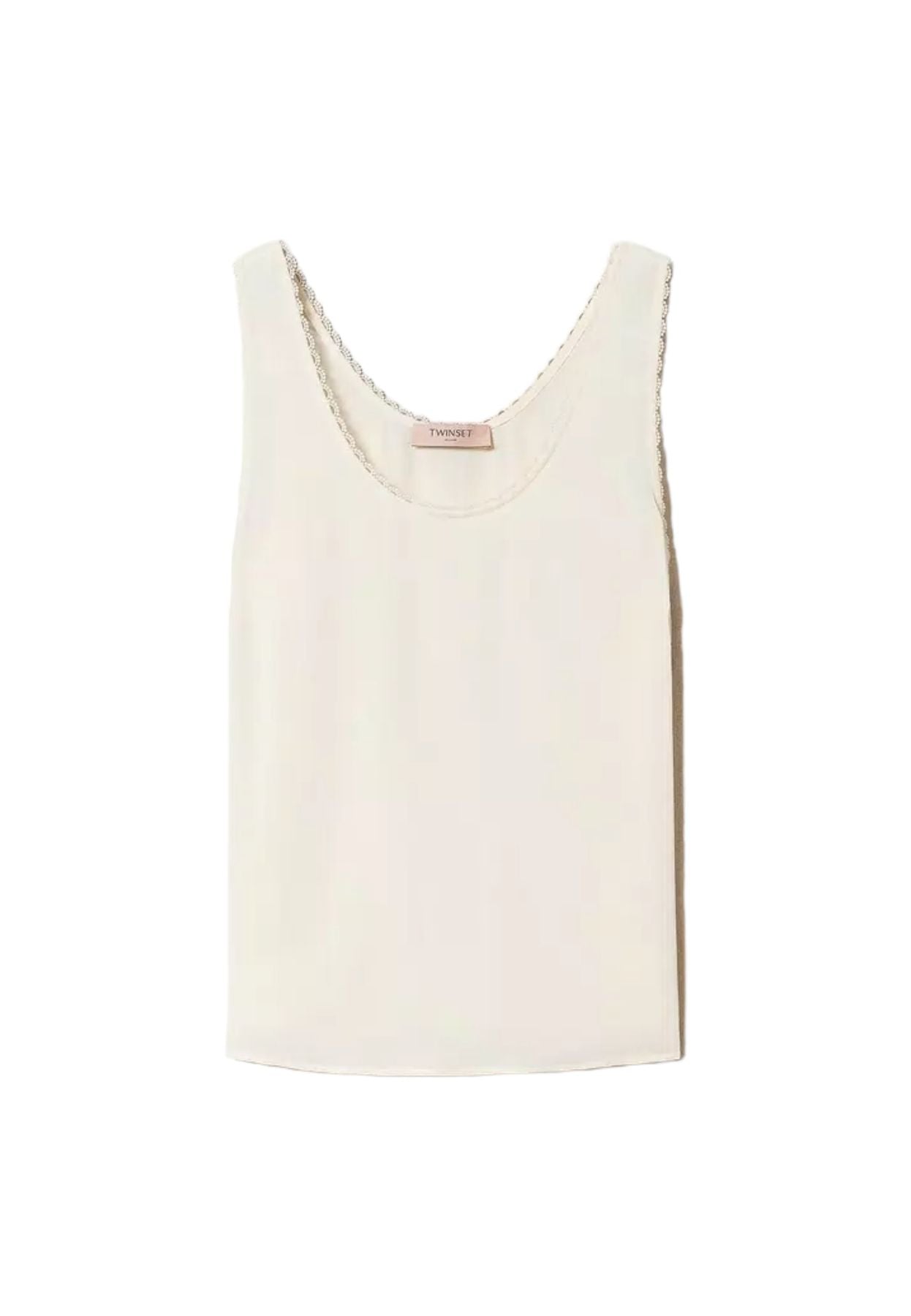 Canotta  Donna Twinset  In Crepe De Chine 231TP2453