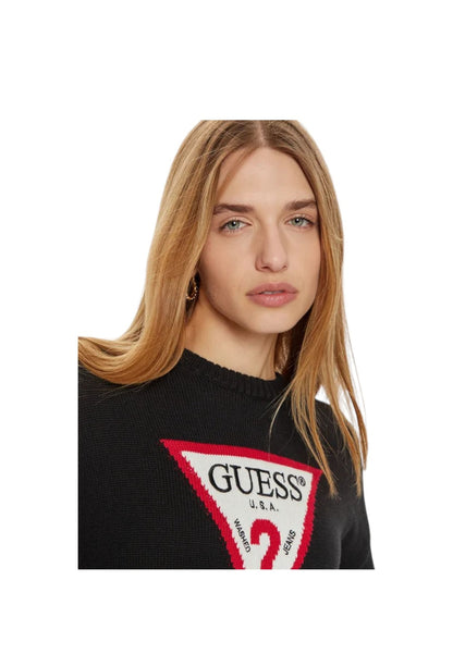 Maglione A Girocollo Donna Guess  Gj Big Triangle W4BR12Z3HM1