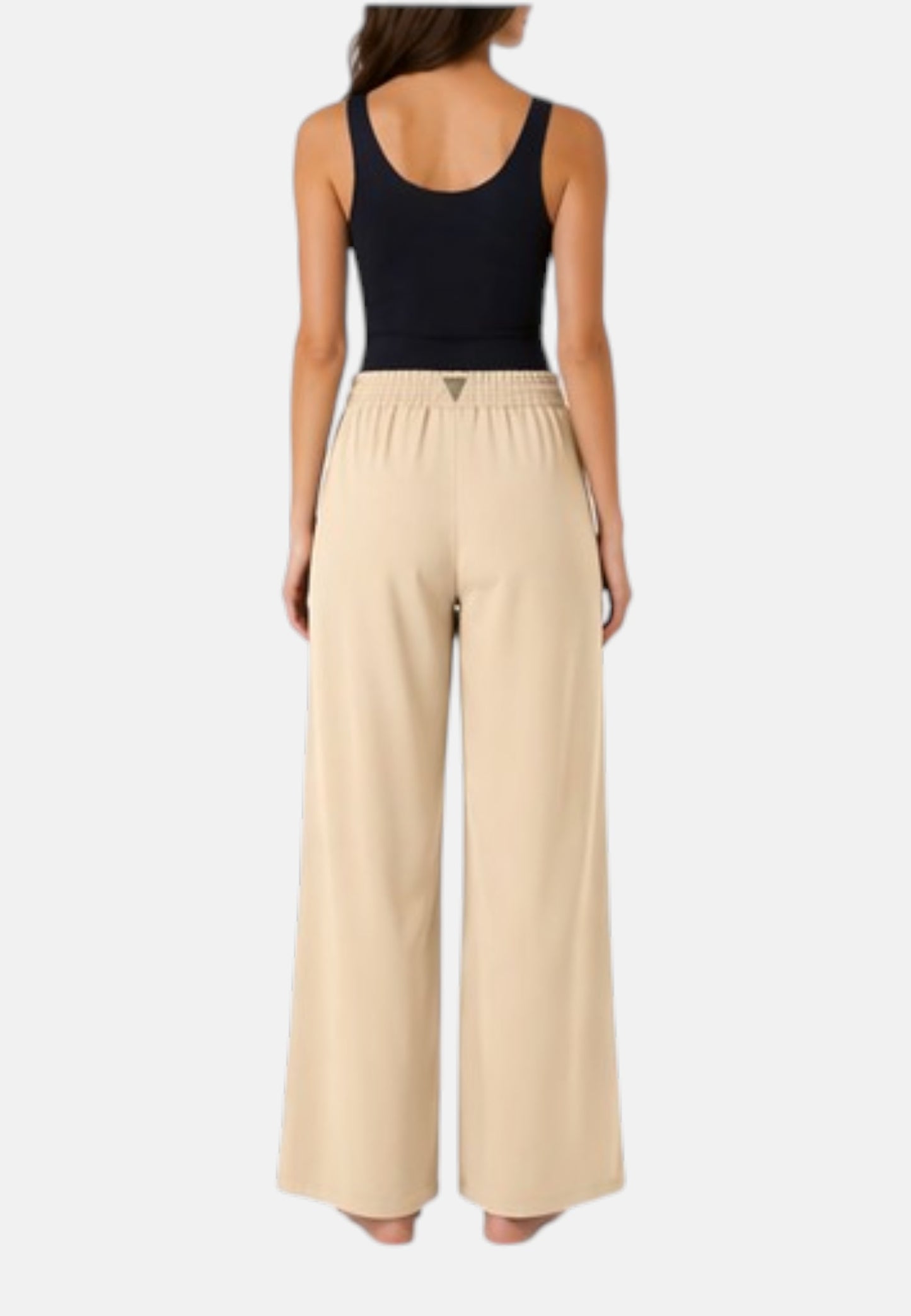 Pantaloni Wide Leg Donna Guess  Zoe Leaf E6GB04WP232