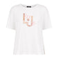 T-Shirt Manica Corta Donna Liu Jo LJ Cachemire Sunset Eco Line VA6164JS360