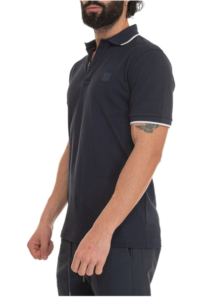 Polo Manica Corta Uomo Boss Con Toppa Con Logo Passertip 50507699