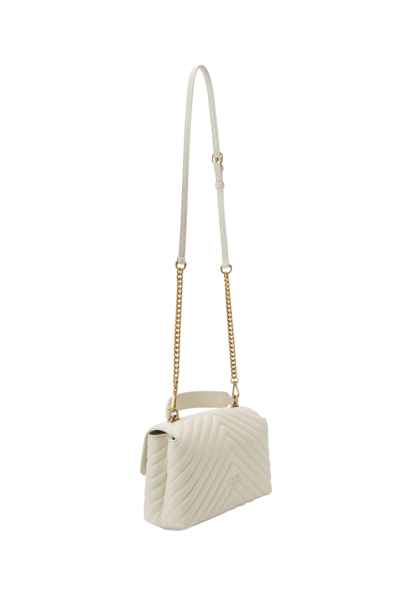 Borsa A Mano Donna Pinko Media Love Lady Puff Mini Chevron 100044A0GK