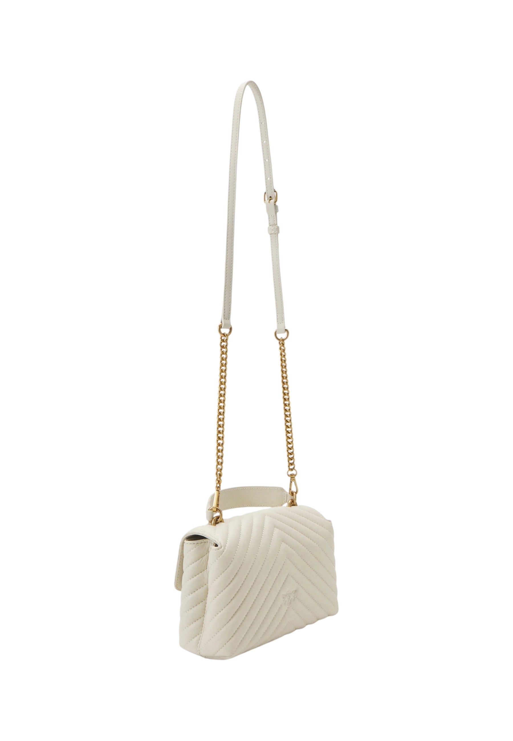 Borsa A Mano Donna Pinko Media Love Lady Puff Mini Chevron 100044A0GK