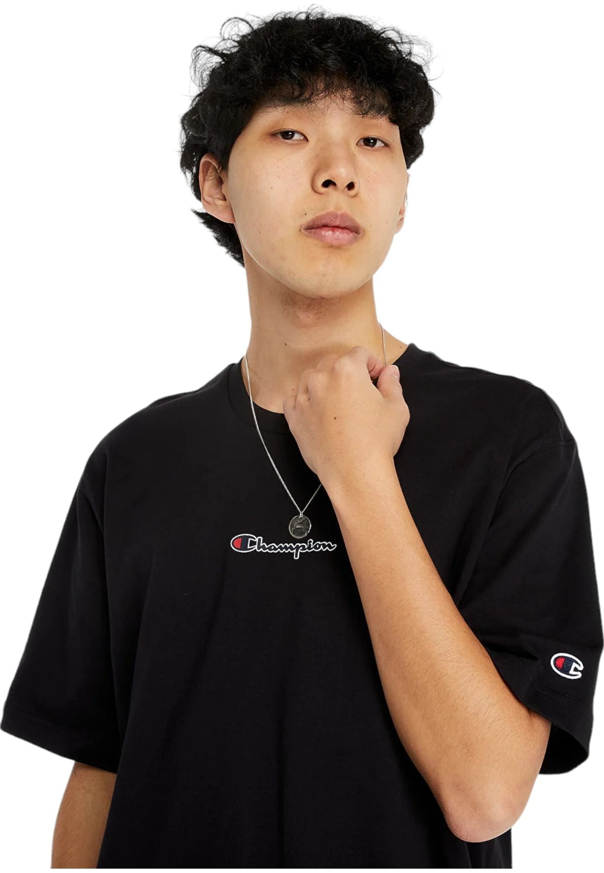 T-Shirt Manica Corta Uomo Champion   214203KK