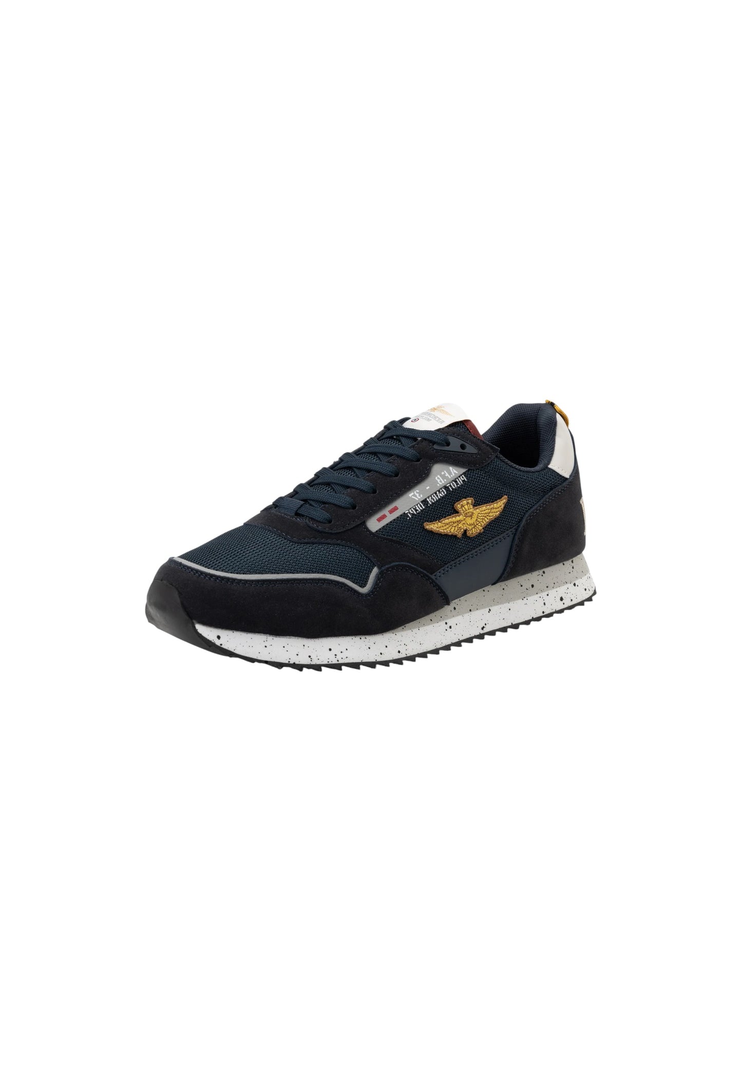 Sneakers Basse Uomo Aeronautica Militare Con Patch AM E Aquila  261SC0288UCT03545