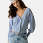 Cardigan  Donna Guess Manica lunga, Scollo a V Ls Vn Nina Cardi Stwr W6YR14Z0955