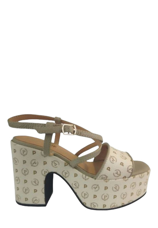 Sandali Con Zeppa Donna Pollini  Heritage TA1614BG0EQ1