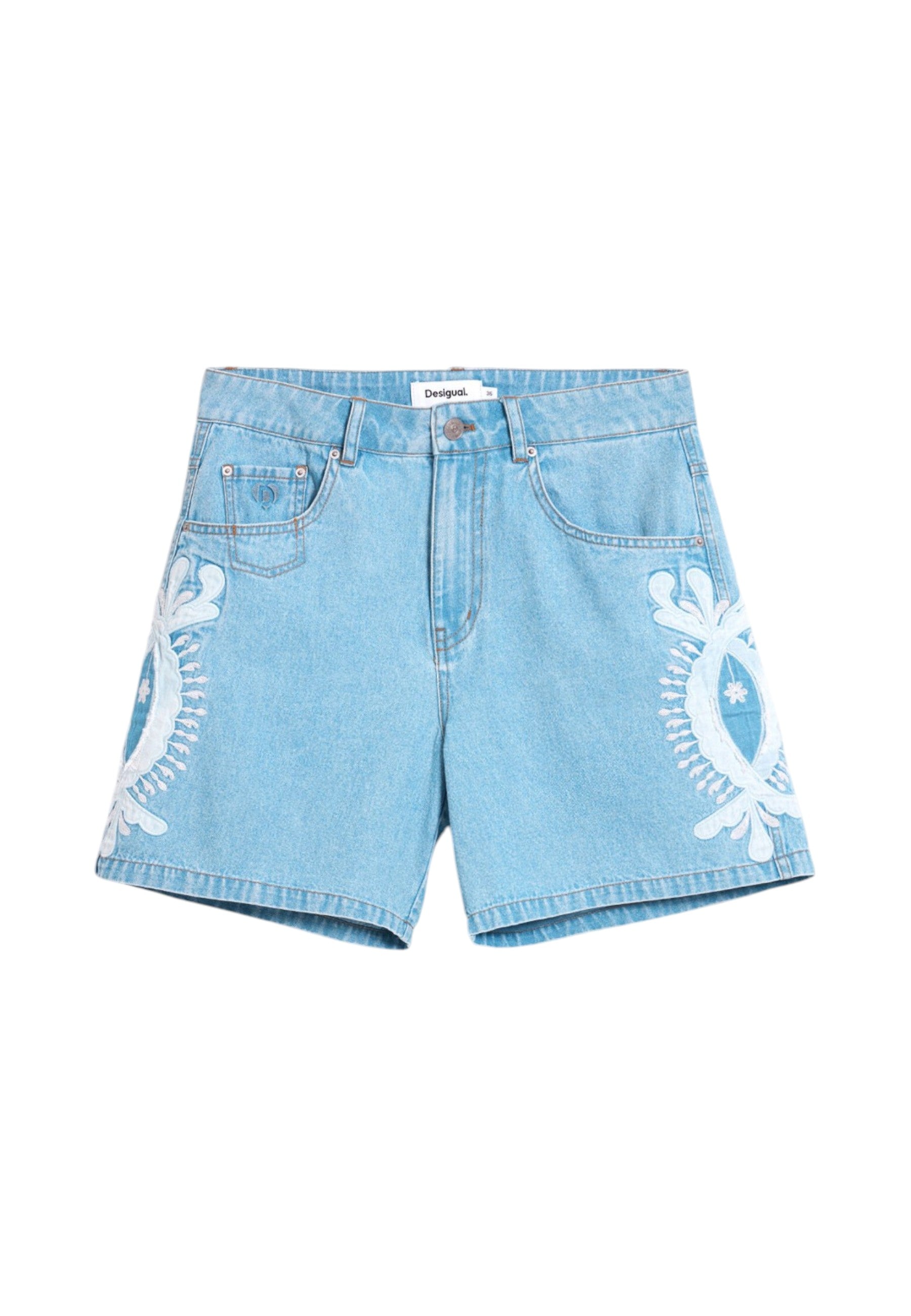 Pantaloni  Donna Desigual  Denim Wakanda 26SWDD45