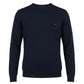 Maglia A Girocollo Uomo Harmont & Blaine Misto cotone e cashmere, Regular Fit, Tinta unita, Finiture a costine, Made in Italy  HRR249030744