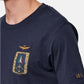 T-Shirt Manica Corta Uomo Aeronautica Militare Con Stemma Frecce Tricolori 261TS2534UJ00641