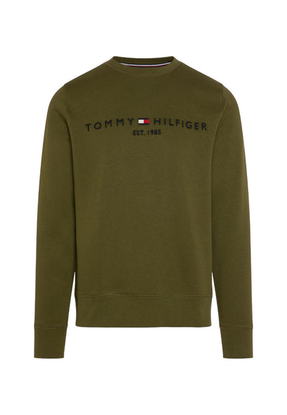 Felpa A Girocollo Uomo Tommy Hilfiger  Tommy Logo MW0MW11596