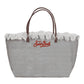 Borsa A Spalla Donna Mc2 Saint Barth Micro Stripes V City Bag Fringe CBF0001