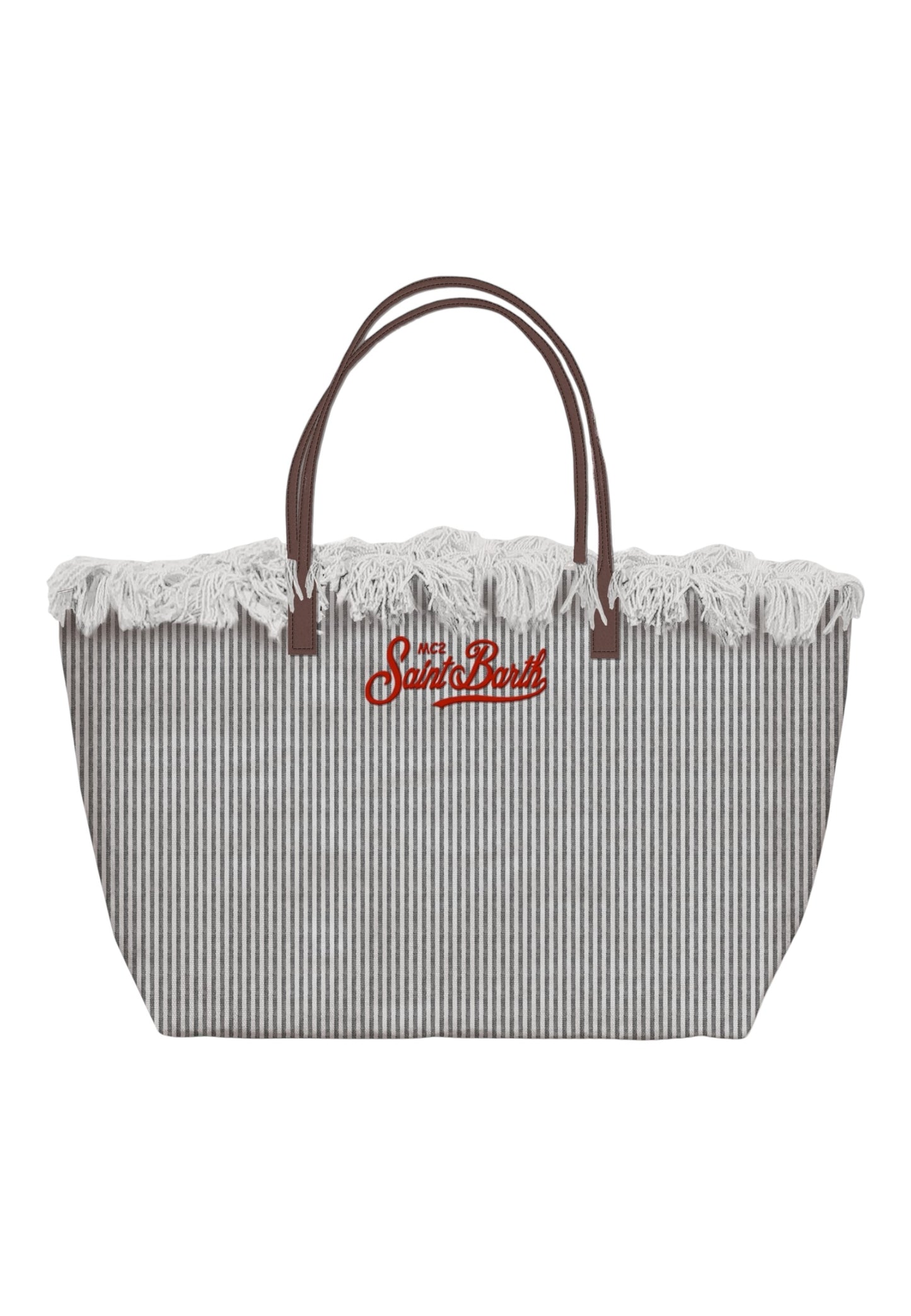 Borsa A Spalla Donna Mc2 Saint Barth Micro Stripes V City Bag Fringe CBF0001