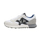 Sneakers Basse Uomo Sun68 Stile Running, Nylon E Suede, Maxi Logo Ricamato, Dettagli A Contrasto Jaki 2.0 Solid Z46121