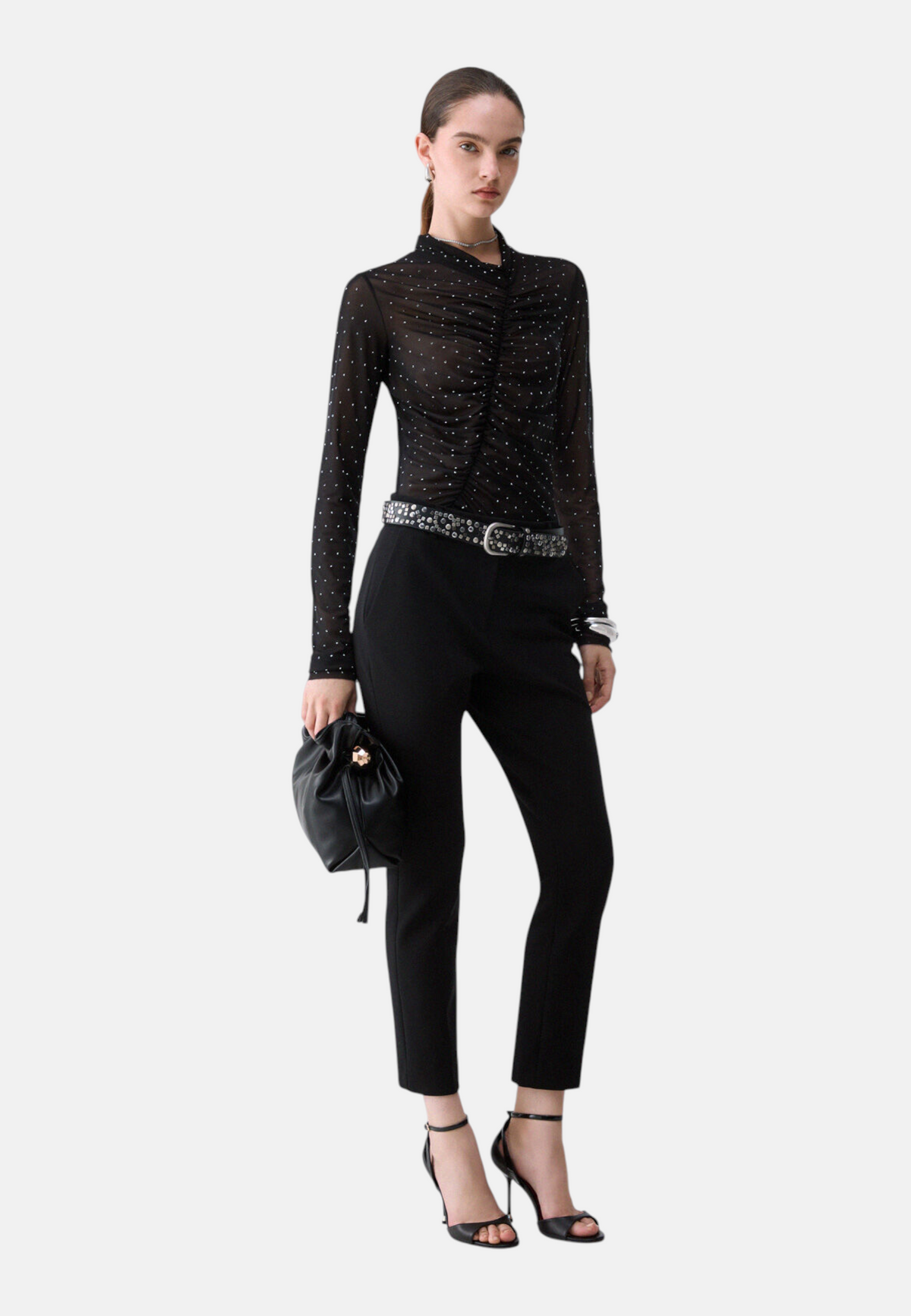 Pantaloni Tuta Donna Liu Jo In Jersey Cigarette  CF6290J3994