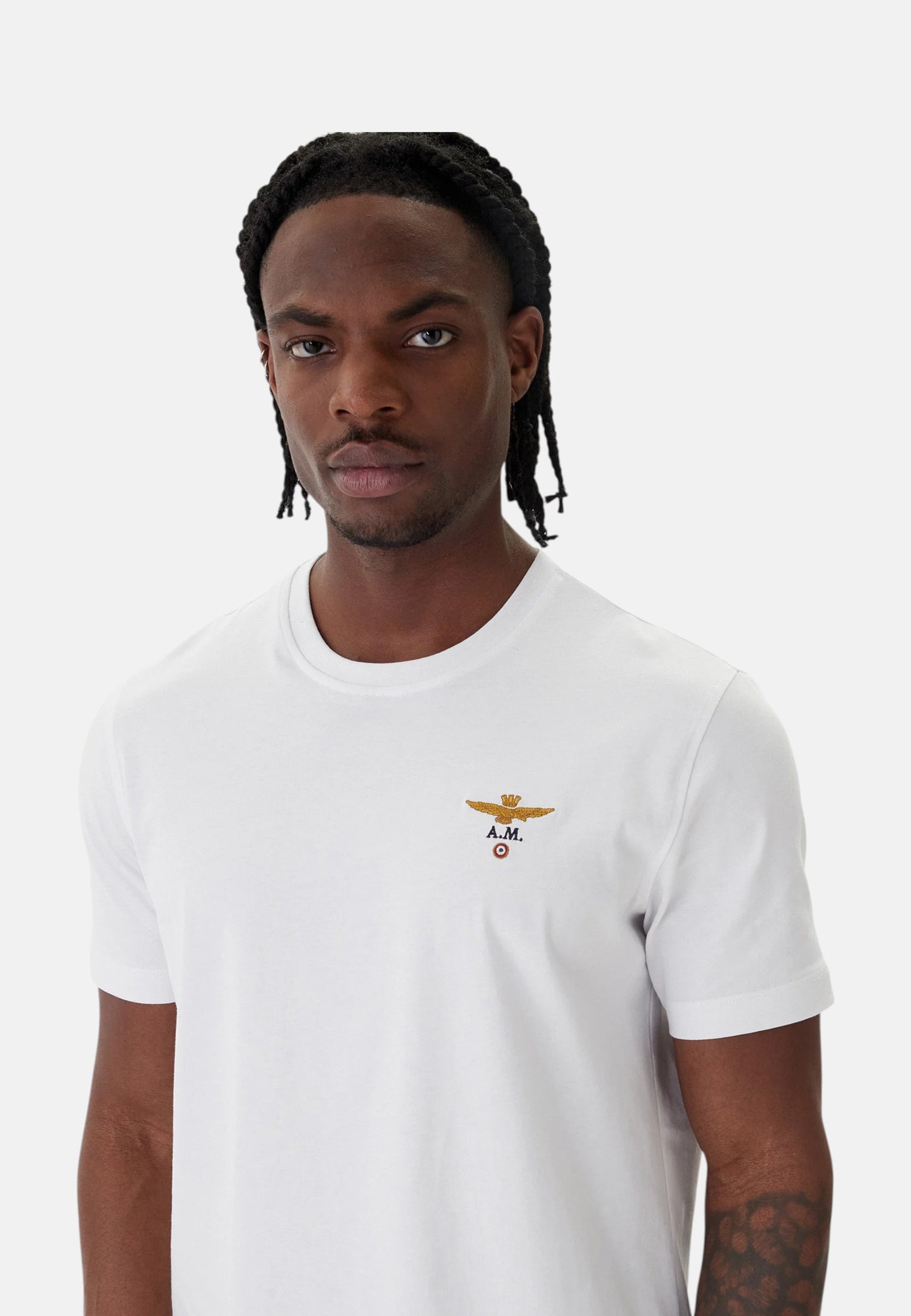 T-Shirt Manica Corta Uomo Aeronautica Militare Basic  261TS1580UJ00372
