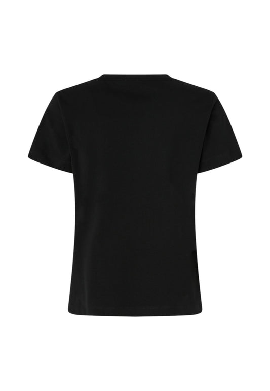 T-Shirt Manica Corta Donna Pinko Ricamo Logo Love Birds In Cristalli Nambrone 103320A2RN