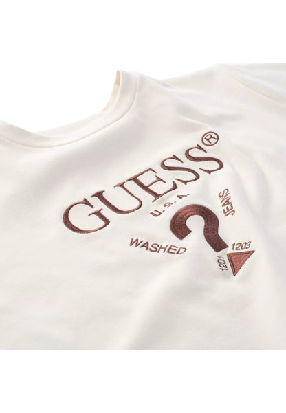 T-Shirt Manica Corta Donna Guess Crop Fabia V5BI01K1891