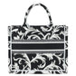 Borsa A Mano Donna Braccialini Tote Medium In Tessuto Con Ricami Esclusivi Queen B18920TY