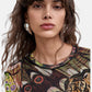 T-Shirt Manica Corta Donna Desigual  Ts Lion Lacroix 26WWTK06